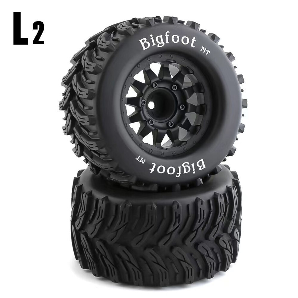 (L2) 2Pcs 1/10 Drift Car Tire Hard For Traxxas Hpi Tamiya Kyosho Arrma 12-14Mm Rc 320997440321