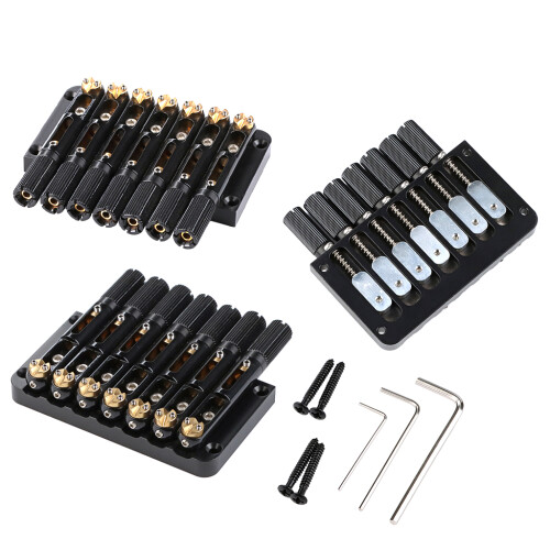 7 Strings Saddle Headless Guitar Bridge for Headless Guitar Accessories