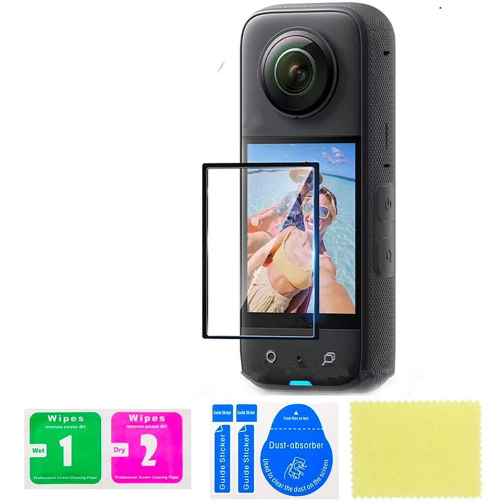 Protective Film Transparent Hd Explosion-Proof Tempered Film For Insta360 X3 Light 320997439561