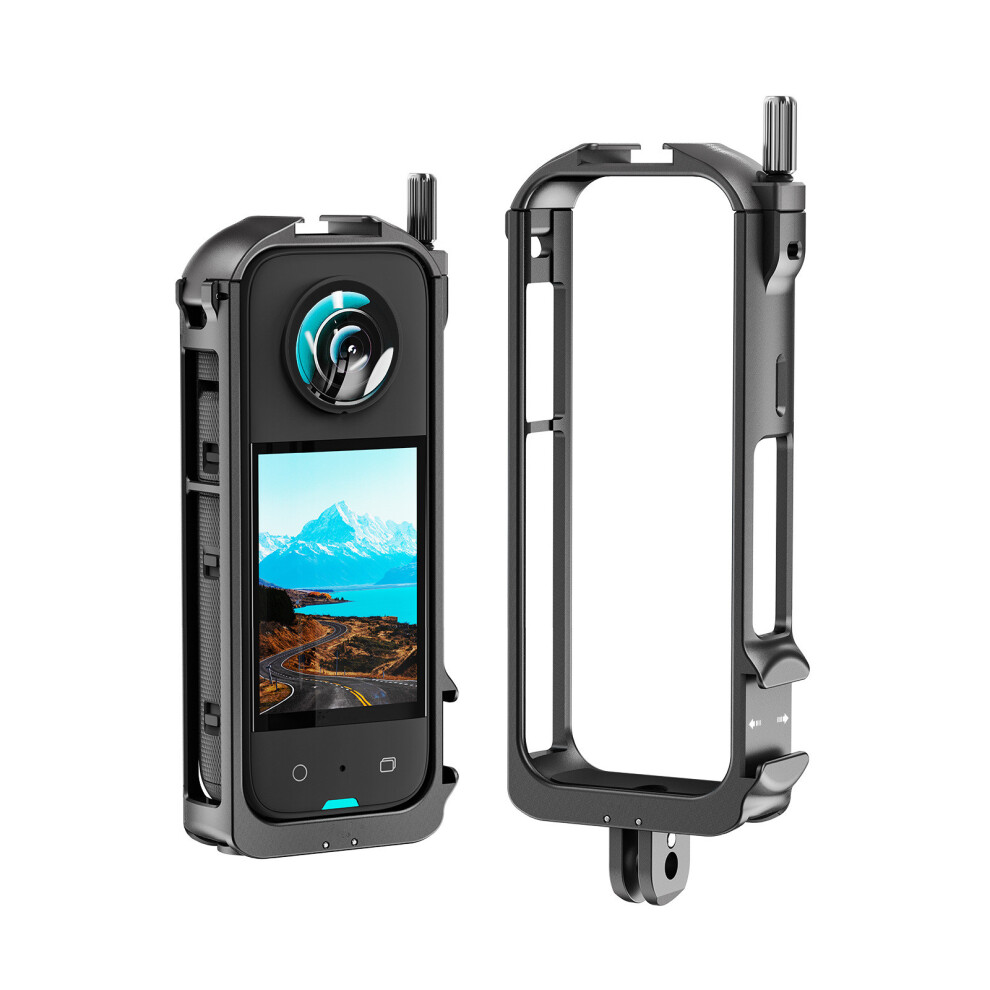 Aluminum Alloy Protector Frame Cage Case Cover For Insta360 X3 Action Camera 320997439356