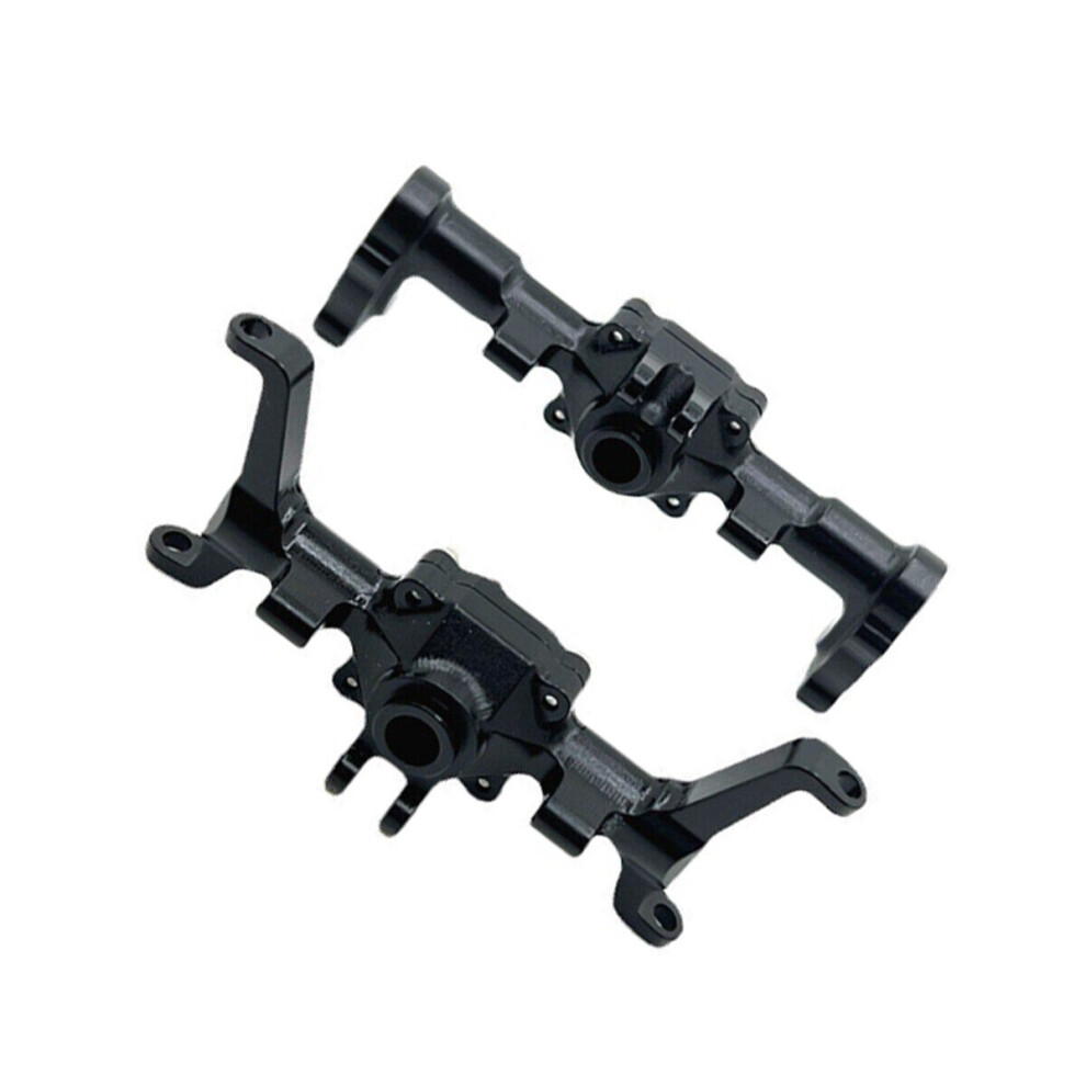 (Black) Front & Rear Axle Housing Case Upgarde Part For Fms Power Wagon Fcx24 1/24 Rc Black 320997439608