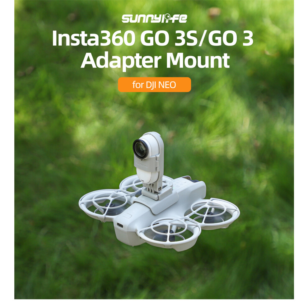 Drone Expansion Mount Adapter For Action Cameras - Compatible With Dji Neo, Insta360 Go3s/Go3 113121409635