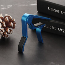 (Blue) Trigger Release Guitar Alloy Capo Electric Acoustic Alloy Clamp