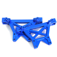 (Blue) For Traxxas 1/10 E-Maxx T-Maxx Aluminium Alloy Front&Rear Shock Towers #4917R