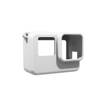 (White) Silicone Case & Lens Protector for Insta360 ACE - Sports Camera Accessories