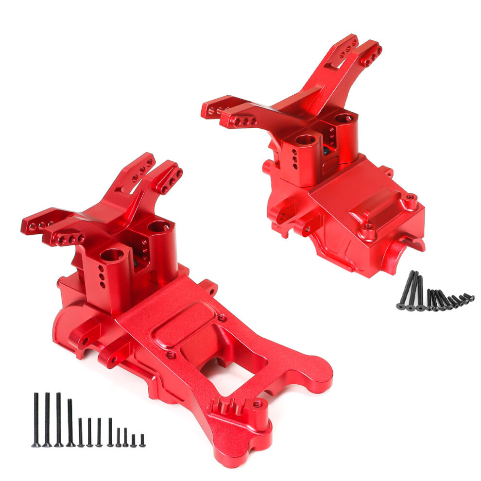 (Red) Rear&Front Gearbox Shell For Arrma 1/10 Bigrock Granite Senton 1/8 Typhon 3S Rc Red 320997464440