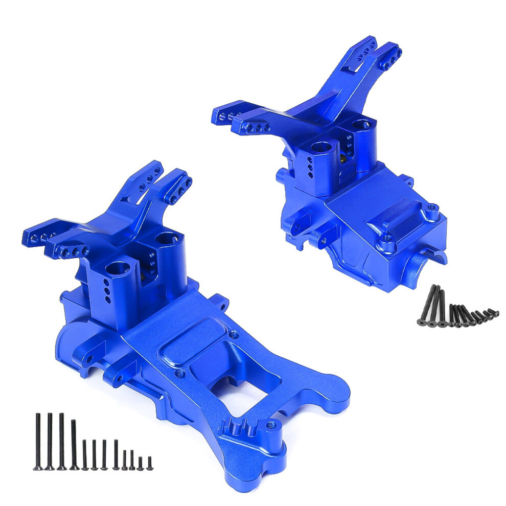 (Blue) For Arrma 1/10 Bigrock Granite Senton 1/8 Typhon 3S Rc Car Gearbox Housing Case Blue 123643857920