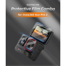 2PCS Camera Lens Screen Protector Tempered Glass Film for Insta360 Ace Pro 2