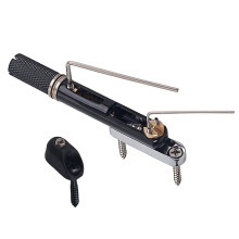 Metal Single Headless Round Bar Bass Bridge Kit Music Instrument Accessory Well