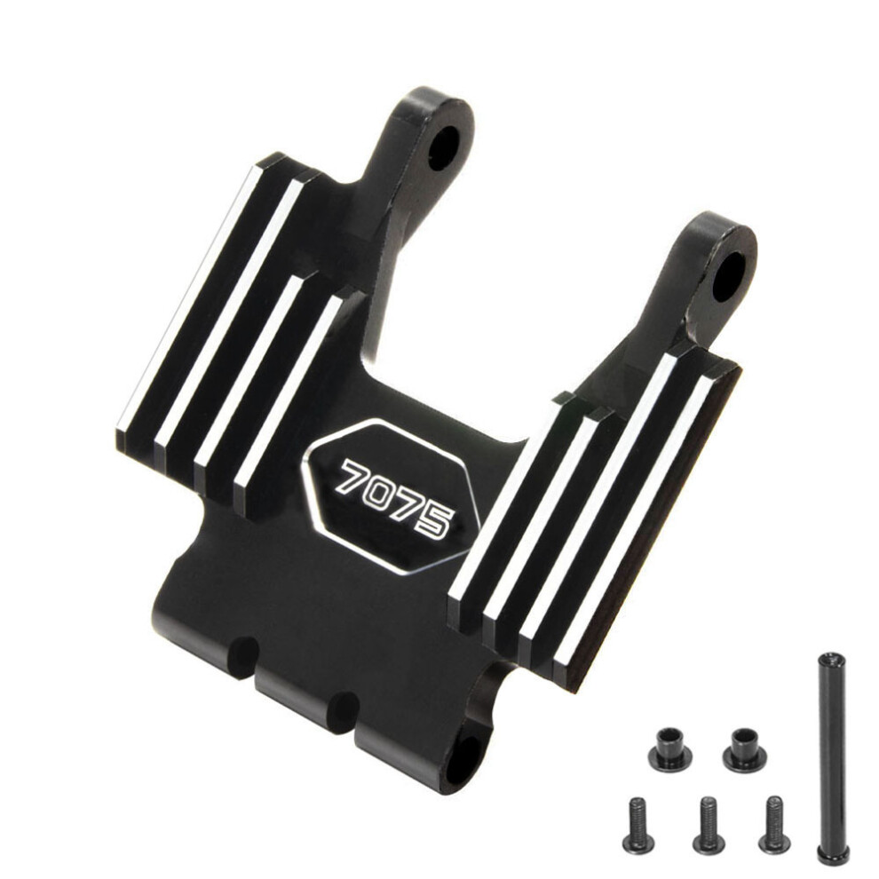 (Black) Aluminum 7075 LOSI 1/4 Promoto-MX Motorcycle Headstock Replacement