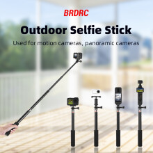 Universal Aluminium Telescopic Selfie Stick For GoPro/Pocket/Insta360 Camera
