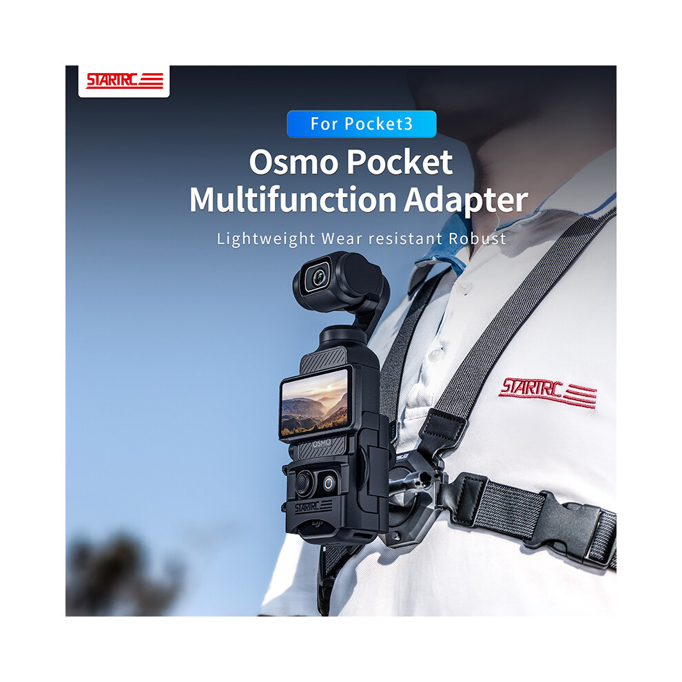 Dji Pocket 3 Sports Camera Vlog Mounting Bracket & Multi-Expansion Adapter 113121402094