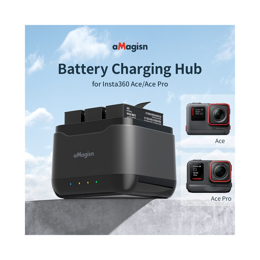 Portable Camera Charger Travel Home Battery Maintainer For Insta360 Ace Pro/Ace 123643849949