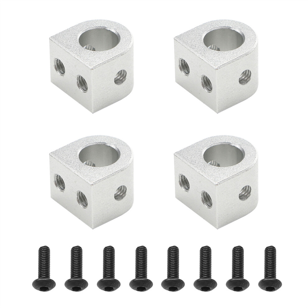 (Silver) Rc Car Upgrade Metal Parts For Axial Scx10 1/10 Lcg Chassis Rc Crawler Adapter Silver 320997444626