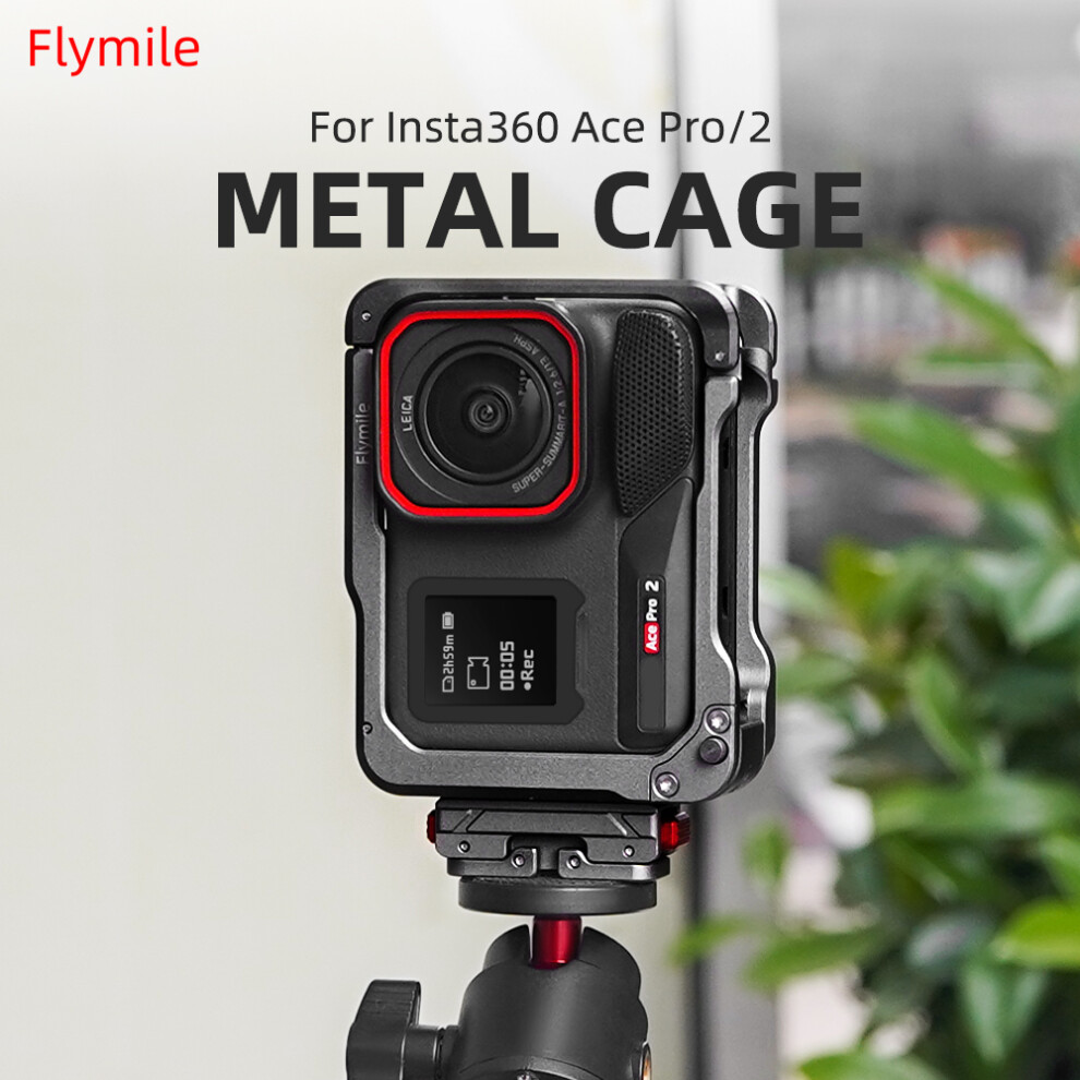 Camera Metal Protective Bezel Expansion Bracket For Insta360 Ace Pro 2 Light 320997466130
