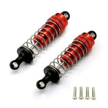 (Red) Metal Shock Absorber Spring Damper Accessories for HBX 16889, 16889A, 16890, 16890S Models