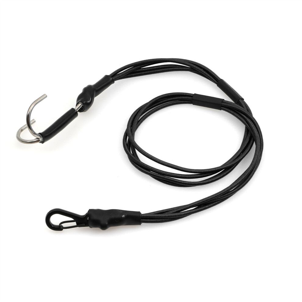 (Black) Rc Crawler Car Tow Rope With Hook For Scx10 Trx4 Capra 1/8 1/10 Rc Car Black 320997450061