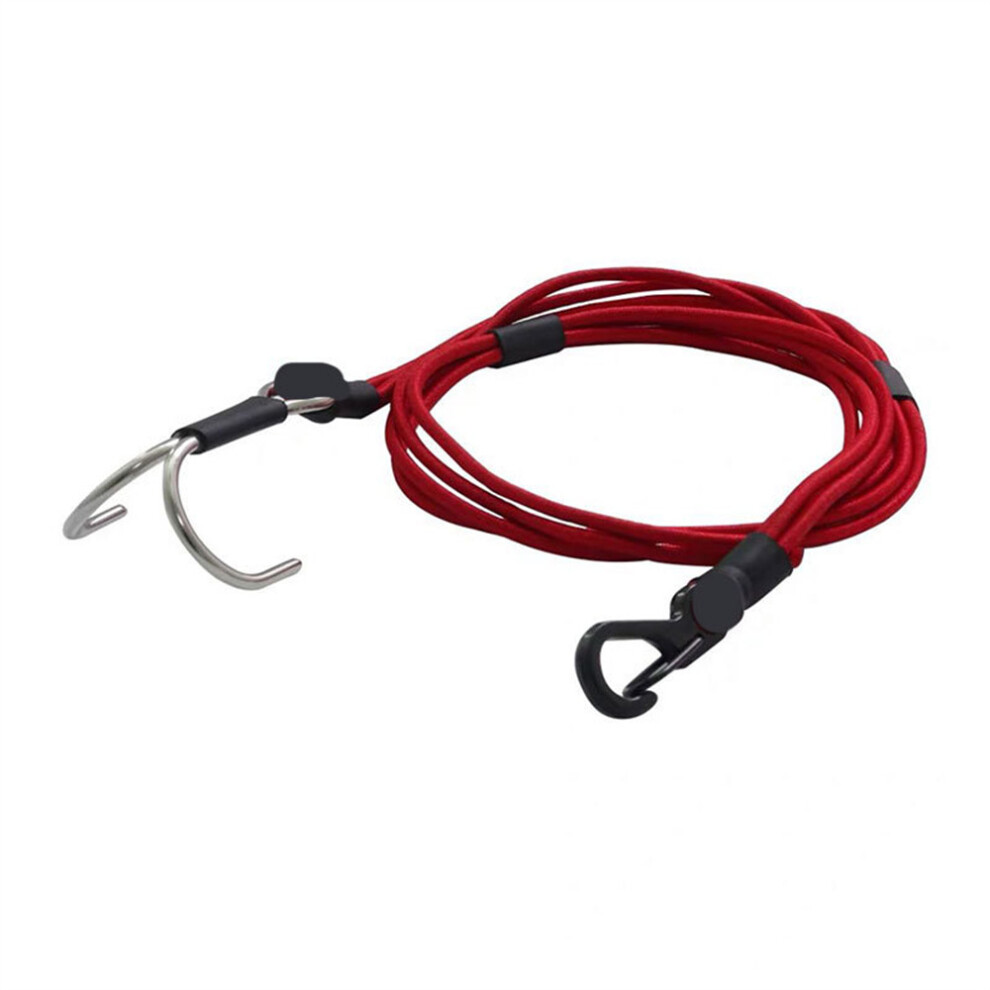 (Red) Rc Crawler Car Tow Rope With Hook For Scx10 Trx4 Capra 1/8 1/10 Rc Car Red 320997450054