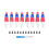 (Red-Blue-White) DJI Mini 4 Pro Quick Release Propellers - Replacement Paddles 1