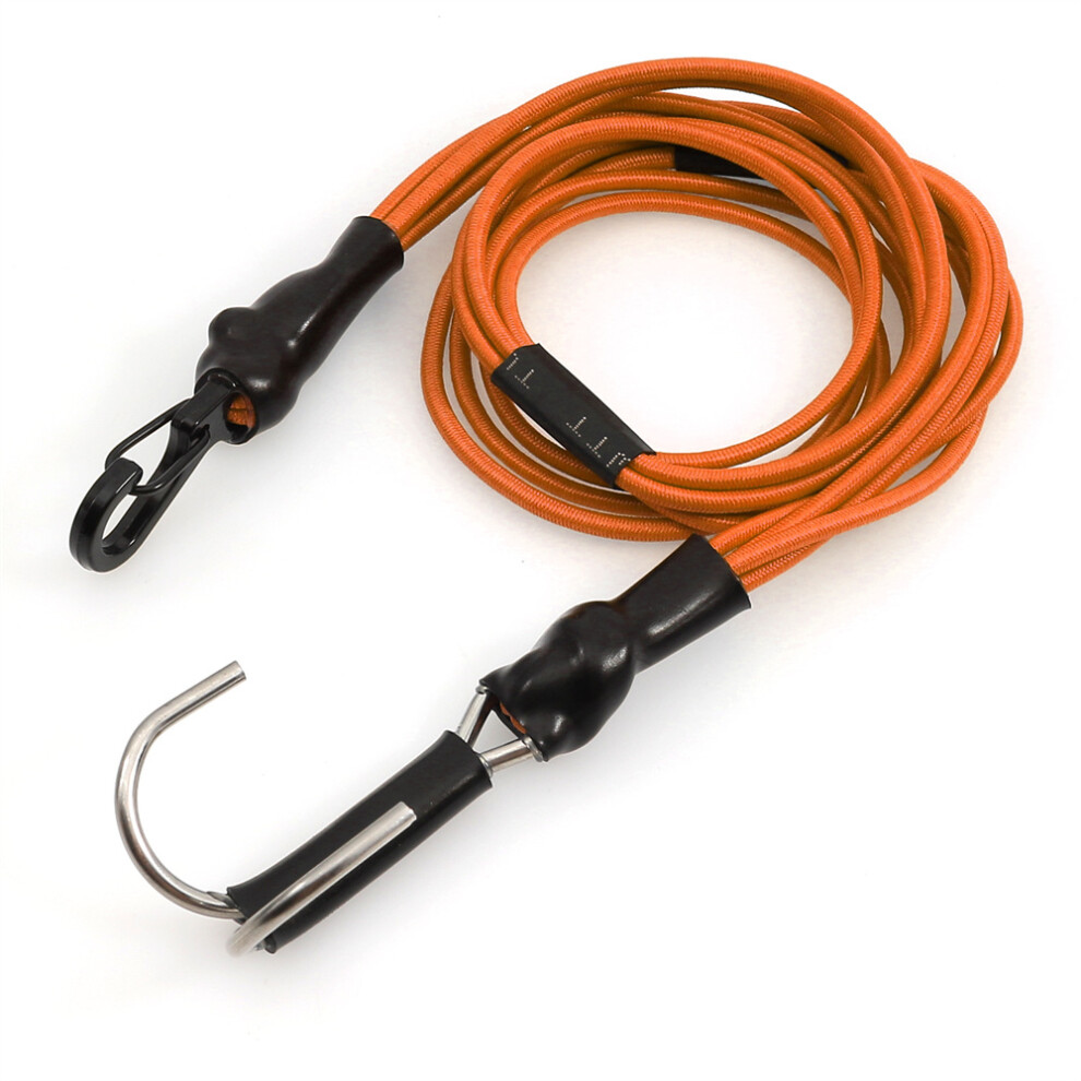 (Orange) Rc Crawler Car Tow Rope With Hook For Scx10 Trx4 Capra 1/8 1/10 Rc Car Orange 320997450092