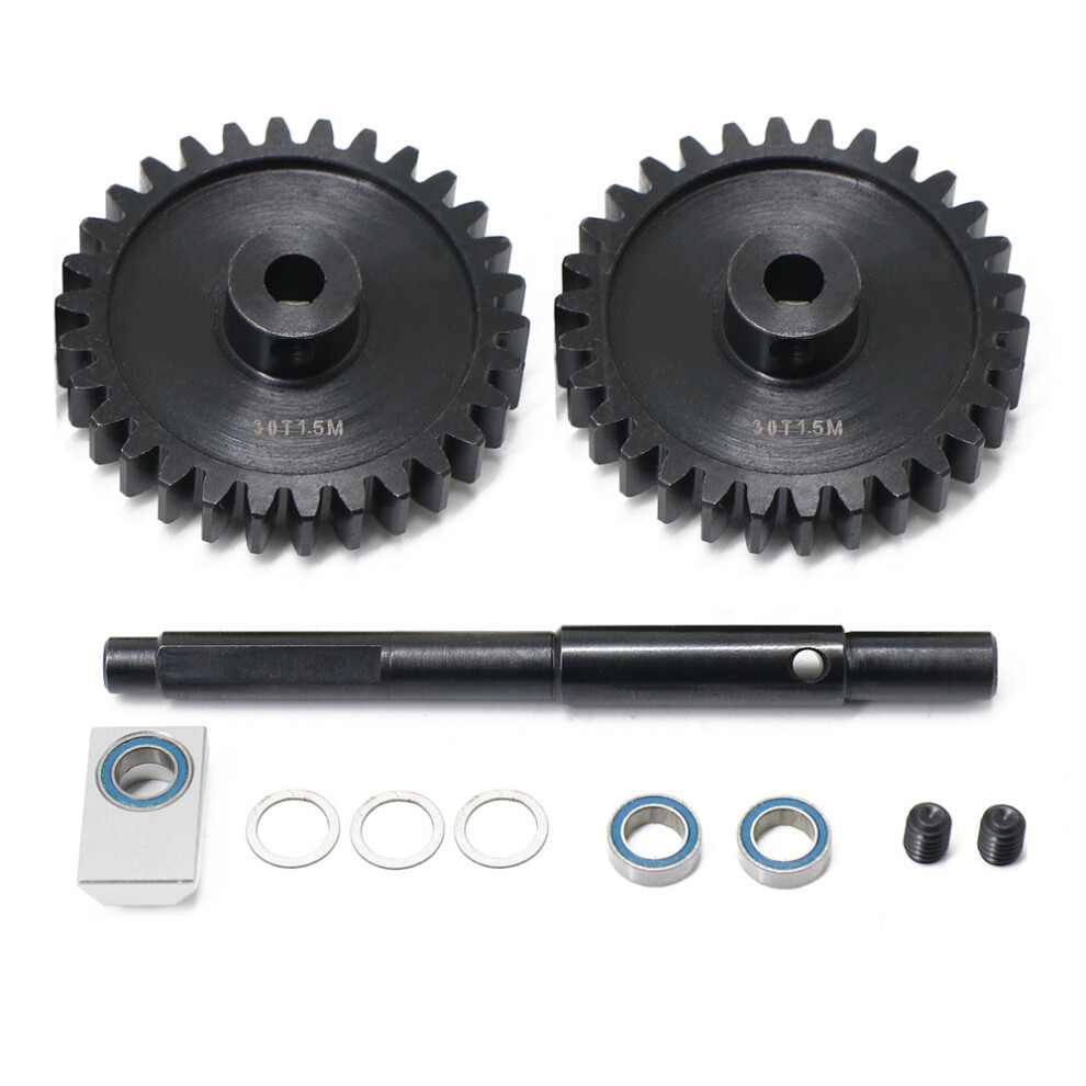 (30T+30T) For Traxxas 1/5 X-Maxx Xrt 1.5M Gear 20T-25T-30T-35T Rc Car Upgrade Parts 320997444350