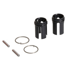 For Tamiya XV02 XM01 TT02 RC Car Metal Front Straight Shaft Kit Shaft Cup