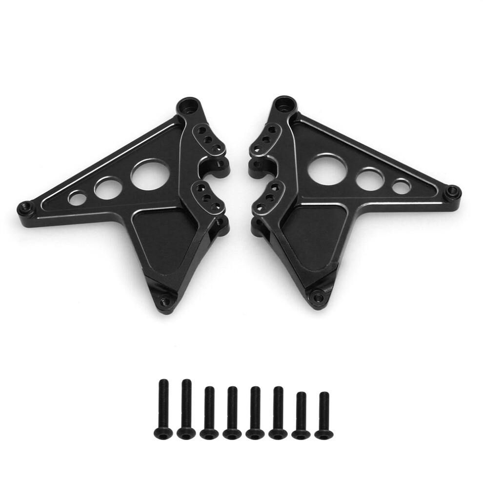 (Black) Cnc Aluminum Rear Shock Mounts For Traxxas Udr 1:7 Unlimited Desert Racer Rc Car Black 320997450221