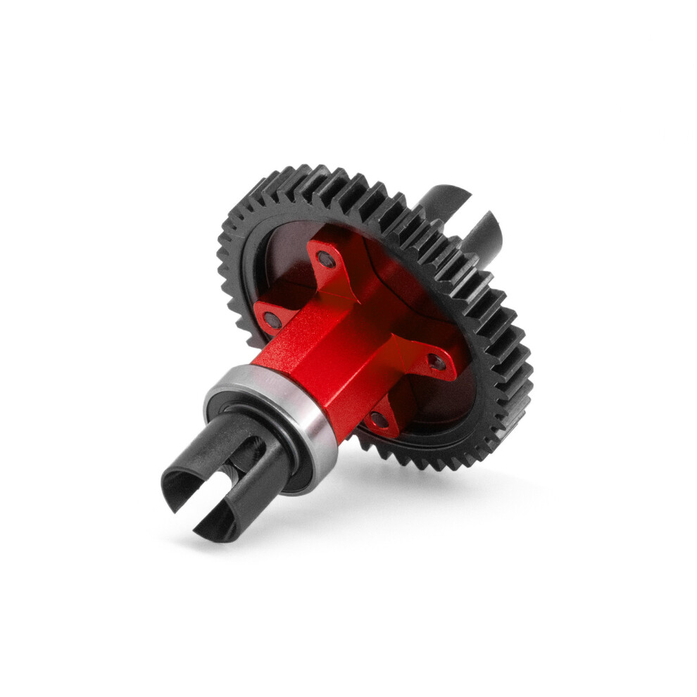 ( 46T) Medium Carbon Steel 46T/52T Straight Axle Assembly For Traxxas 1/8 4Wd Sledge Red 320997465805