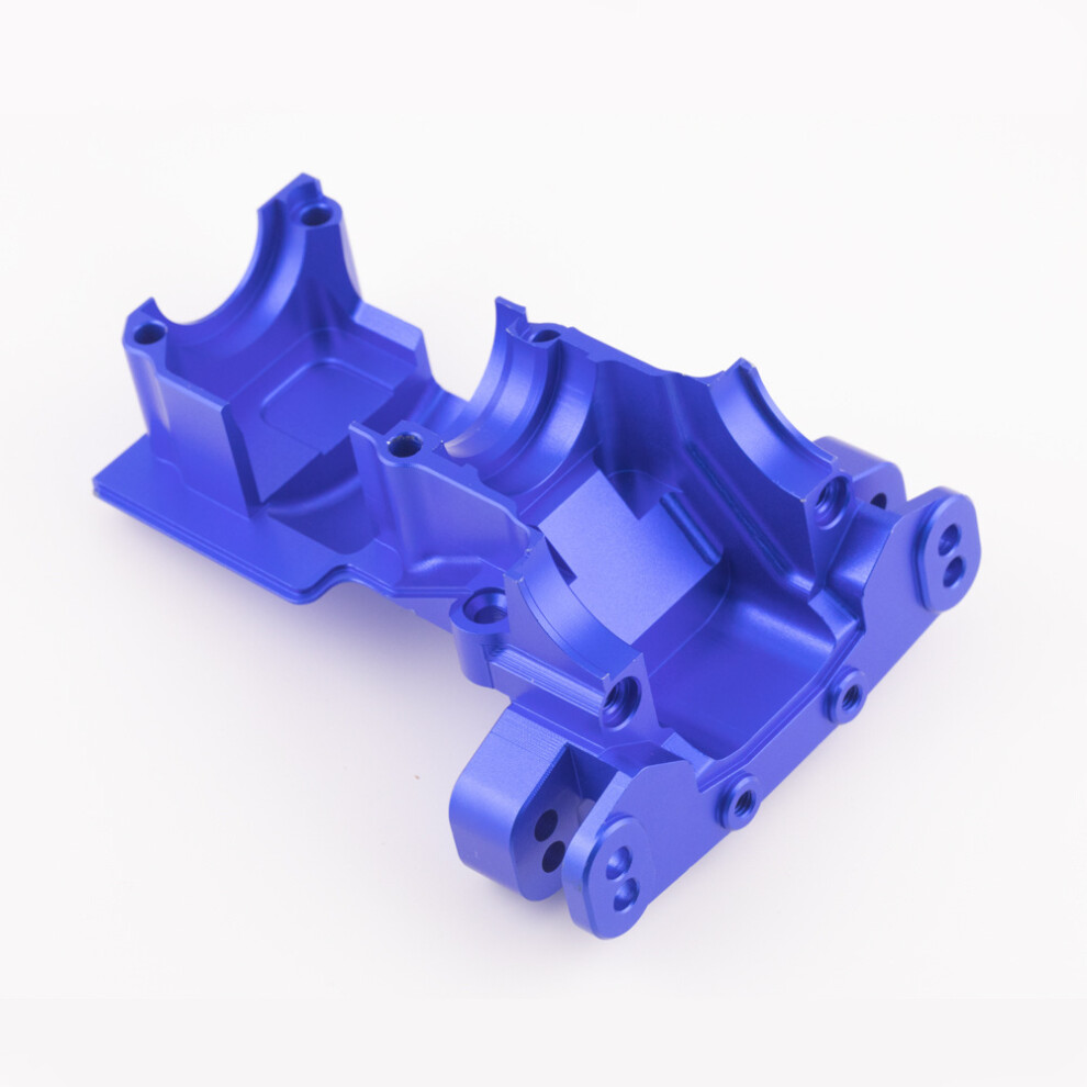 (Blue) For Traxxa 1/5 X-Maxx 8S 1/6 Xrt Rc Car Aluminium Gearbox Upper Cover Blue 320997456063