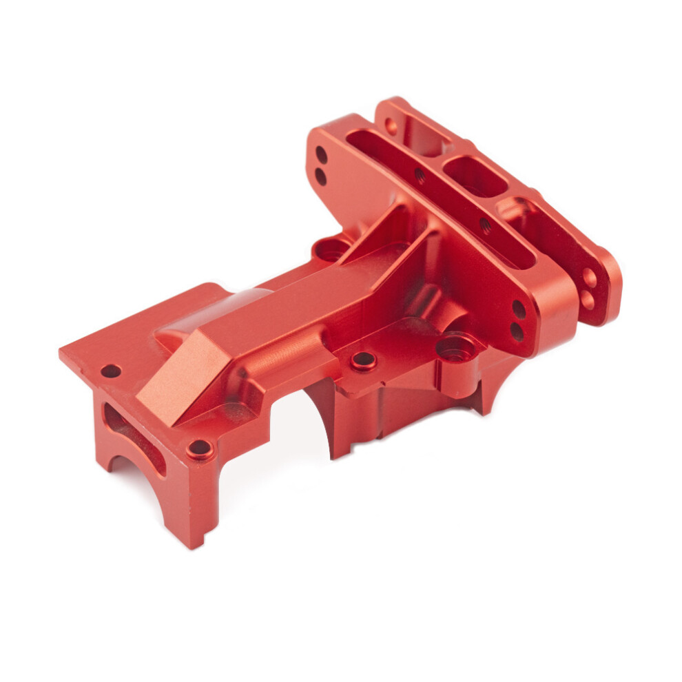 (Red) Aluminium Gearbox Upper Cover For Traxxa 1/5 X-Maxx 8S & 1/6 Xrt Rc Cars Red 123643850310