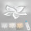 Goeco Dimmable LED Ceiling Light, 40W, with Remote Control/APP, White 1