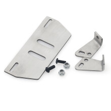 1.5mm Stainless Steel Front Adjustable Skid Plate for 1/10 RC TRX-4 90046 & SCX10