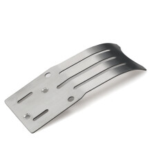 For TAMIYA 1/10 2WD BB01 RC Metal Chassis Protective Plate Front +Rear Armor Kit