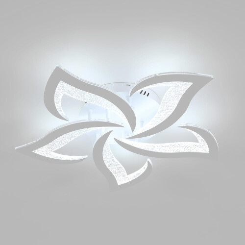 Goeco LED Ceiling Light, 60 W, Creative Flower Design Ceiling Light, 6500K 1