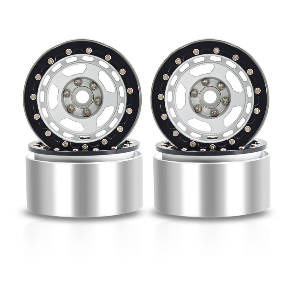 (A) For Trx4 Scx10 Axail 1/10 Rc Car 2.2" Tire Beadlock Wheel Rim Hub Wheel Rim Hub 320997466284