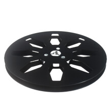 (Black) 1PCS TRIDENT HUB METAL TAPE REEL 7" x 1/4" For Reel To Reel Tape Recorders NEW