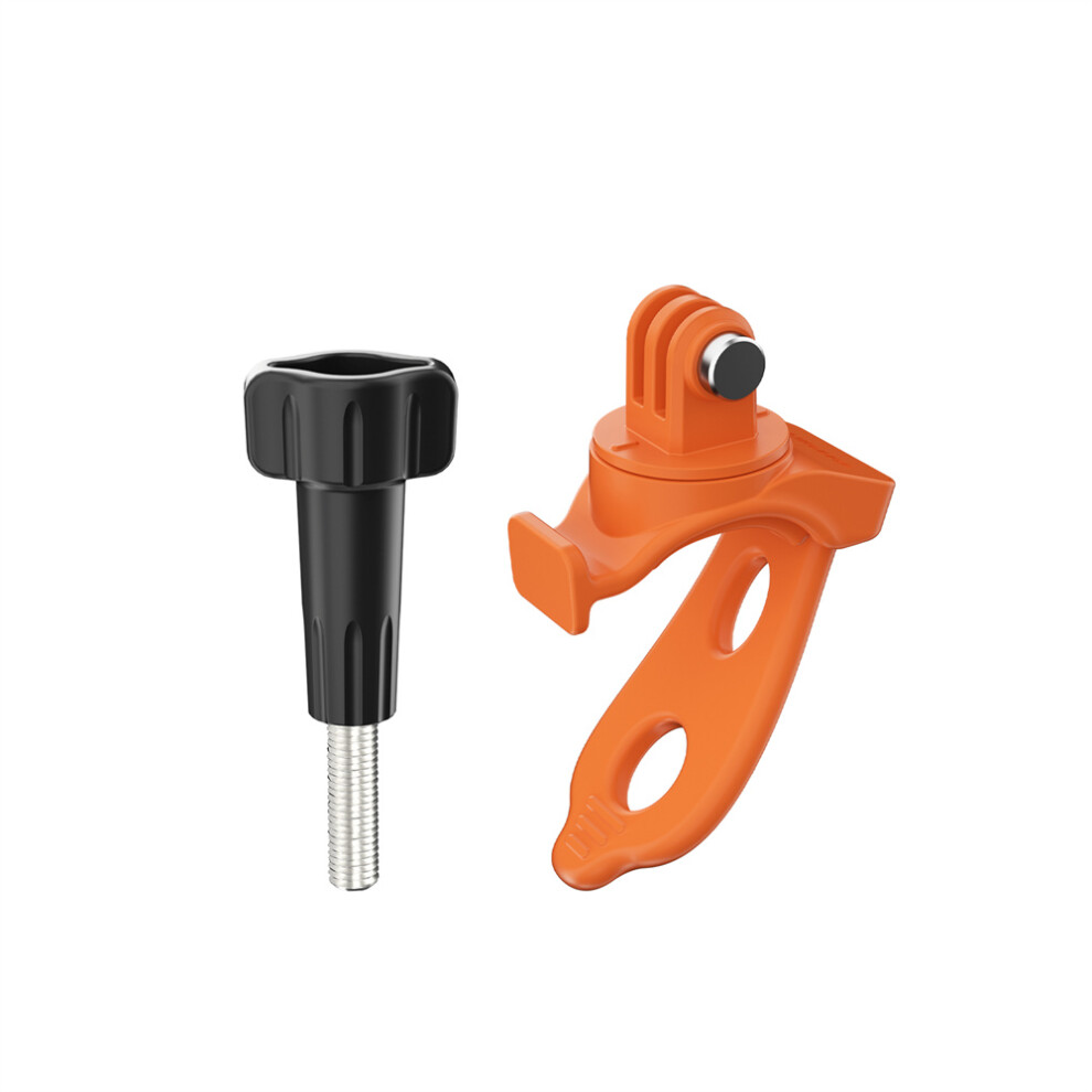 (Orange) Action Camera Flexible Mount 360 Strap Wrap Band Mount Bike Tube Clip Holder For Gopro 13/Dji Action 5 Pro/Insta360 Orange 320997466680