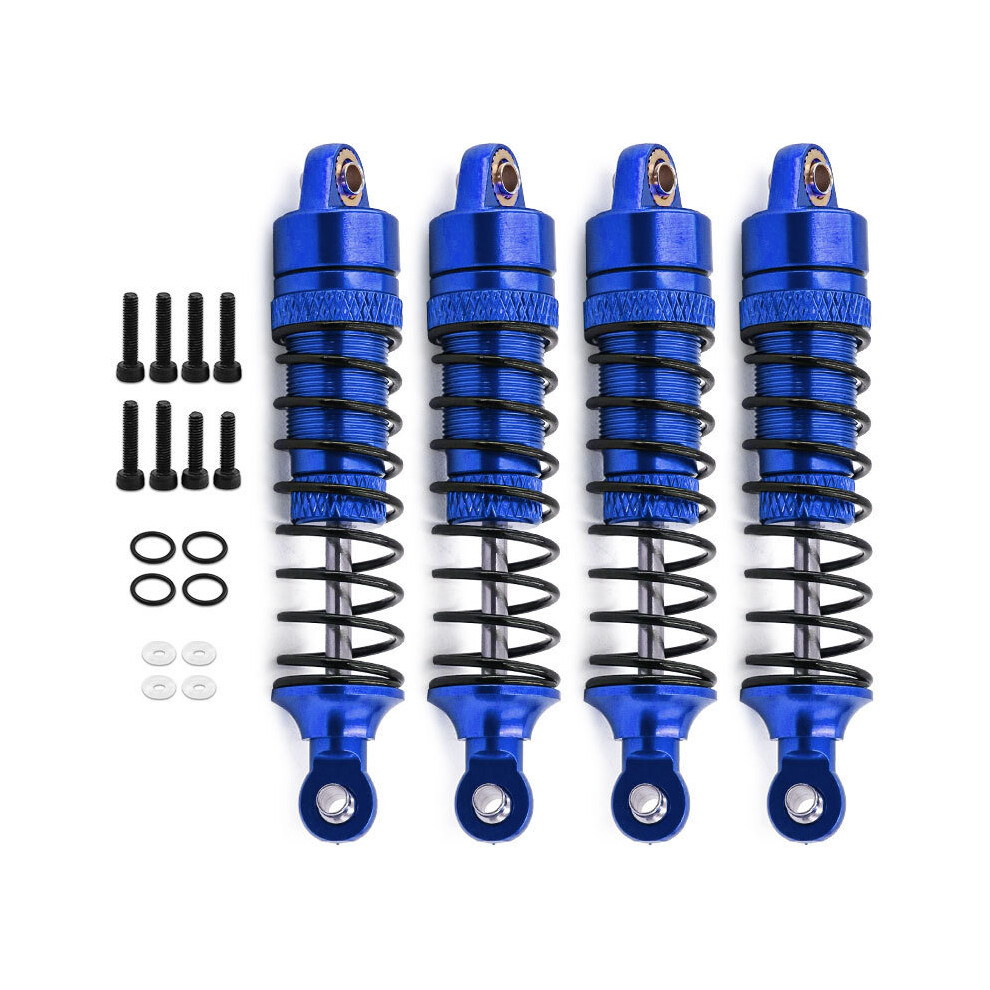 (Blue) Rc Car 1/18 Rc Car Upgrade Oil Shock Suspension For Traxxas Latrax #7665 Blue 320997466628