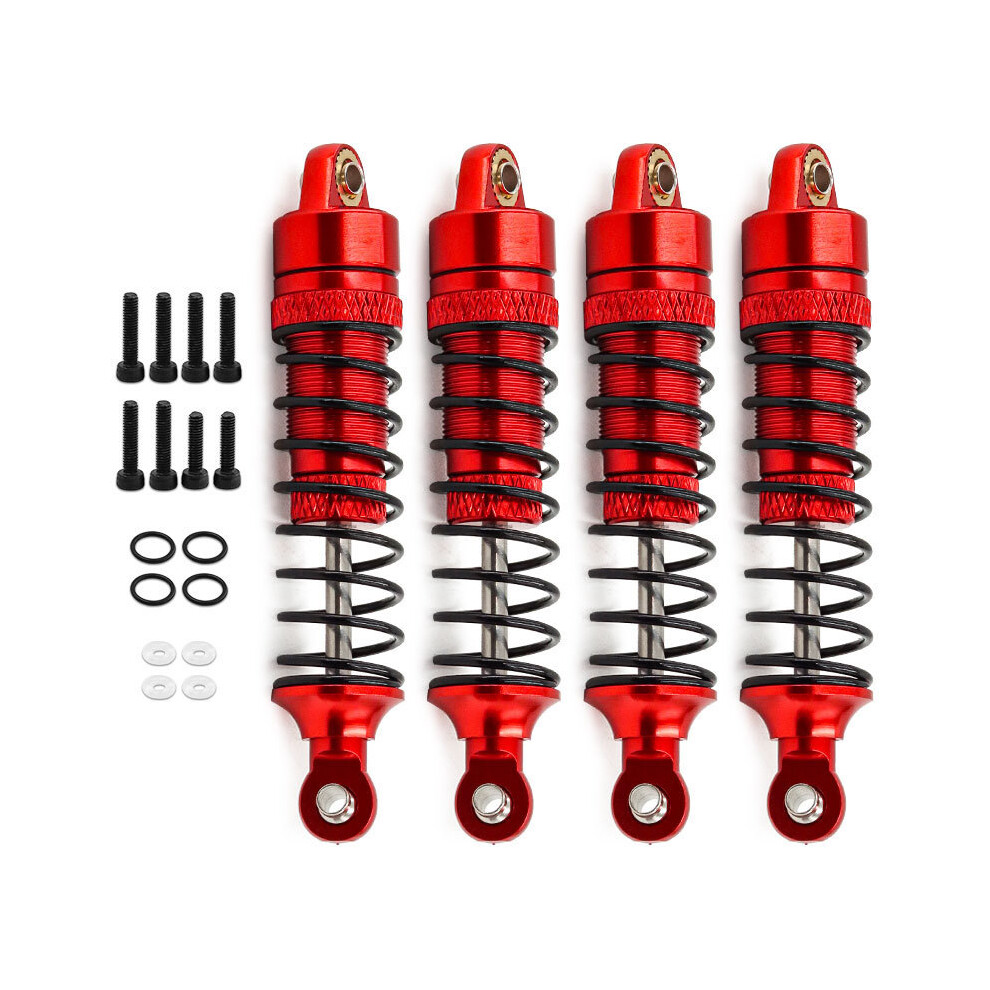 (Red) Rc Car 1/18 Rc Car Upgrade Oil Shock Suspension For Traxxas Latrax #7665 Red 320997466635
