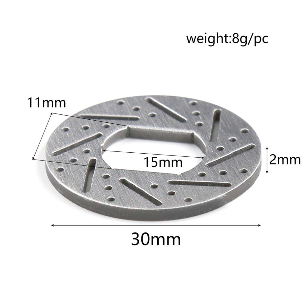 1/10 Rc Car Aluminium Brake Rotor(30Mm / Mp9) For Kyosho Mp10 1/10 Rc Car 123643860241