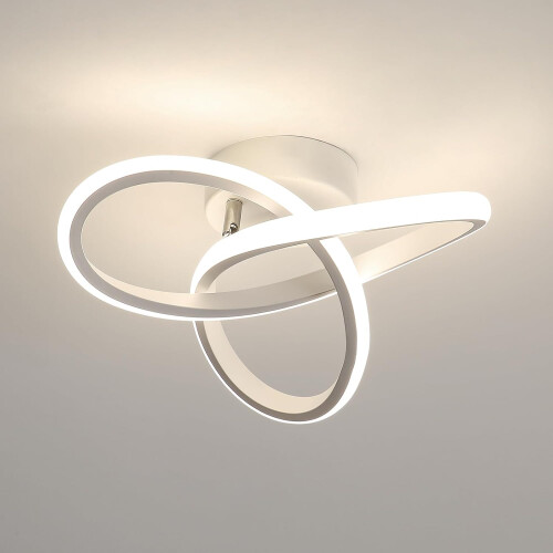 Goeco Modern LED Ceiling Light Creative Flower Shape Ceiling Light 4500K
