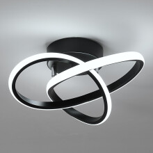 Goeco LED Ceiling Light, 30W, Modern Ceiling Light, Aluminium, 6500K, 30cm