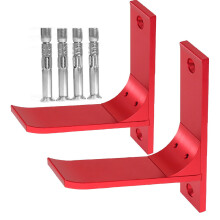 (Red) RC Car Wall Hangers Wheel Wall Mount for 1/8 Buggy 1/10 Truck/Drag Car