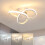 Goeco LED Ceiling Light, 22W, Modern Ceiling Light, 3000K/4500K/6500K, White 1