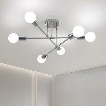 Goeco Industrial Ceiling Light Vintage Metal Pendant Light E27 Ceiling Light
