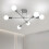 Goeco Industrial Ceiling Light Vintage Metal Pendant Light E27 Ceiling Light 1