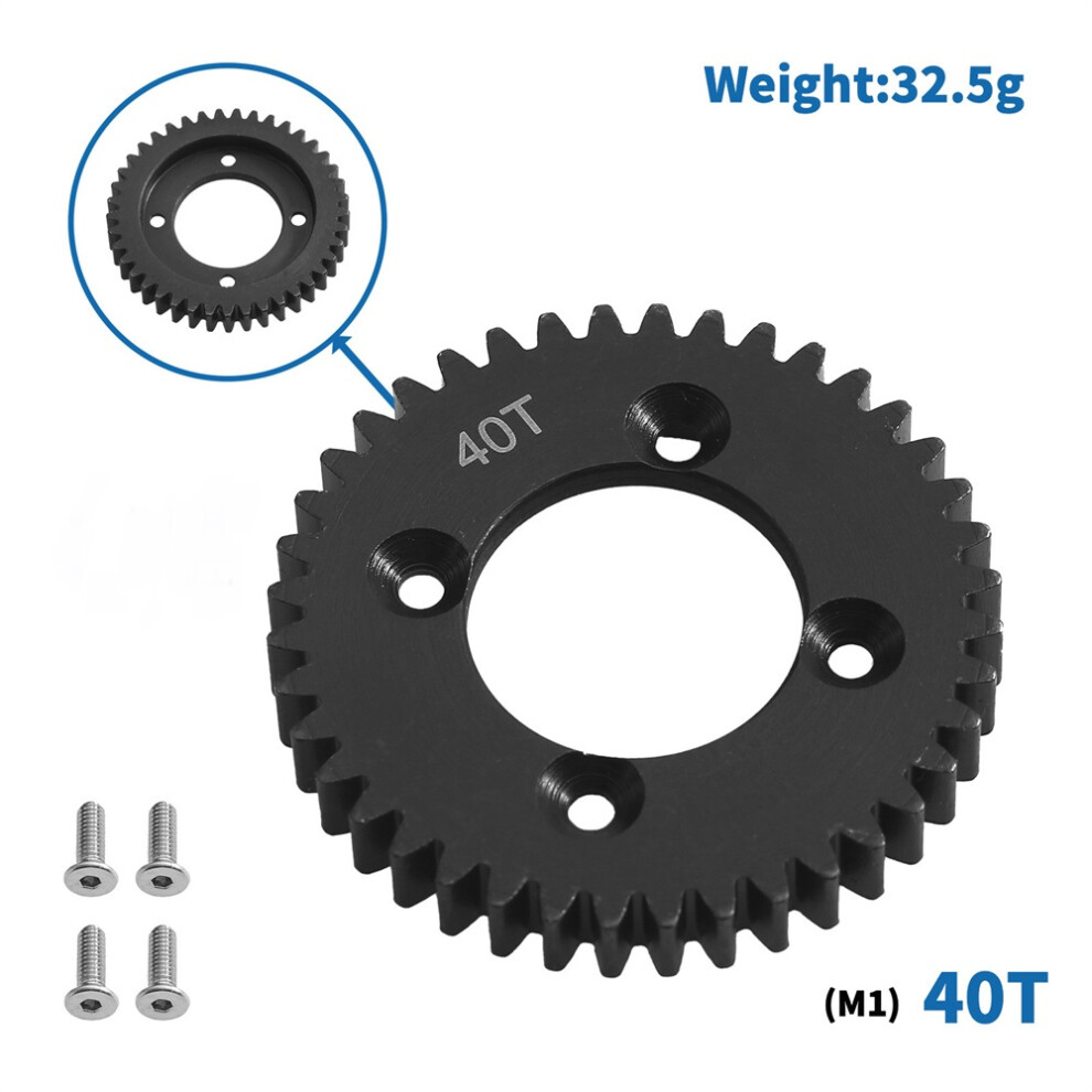 (40T) 45#Steel Motor Gears Spare Parts For Losi 1/10 Lasernut Tenacity Ultra4 Rc Car 320997451259