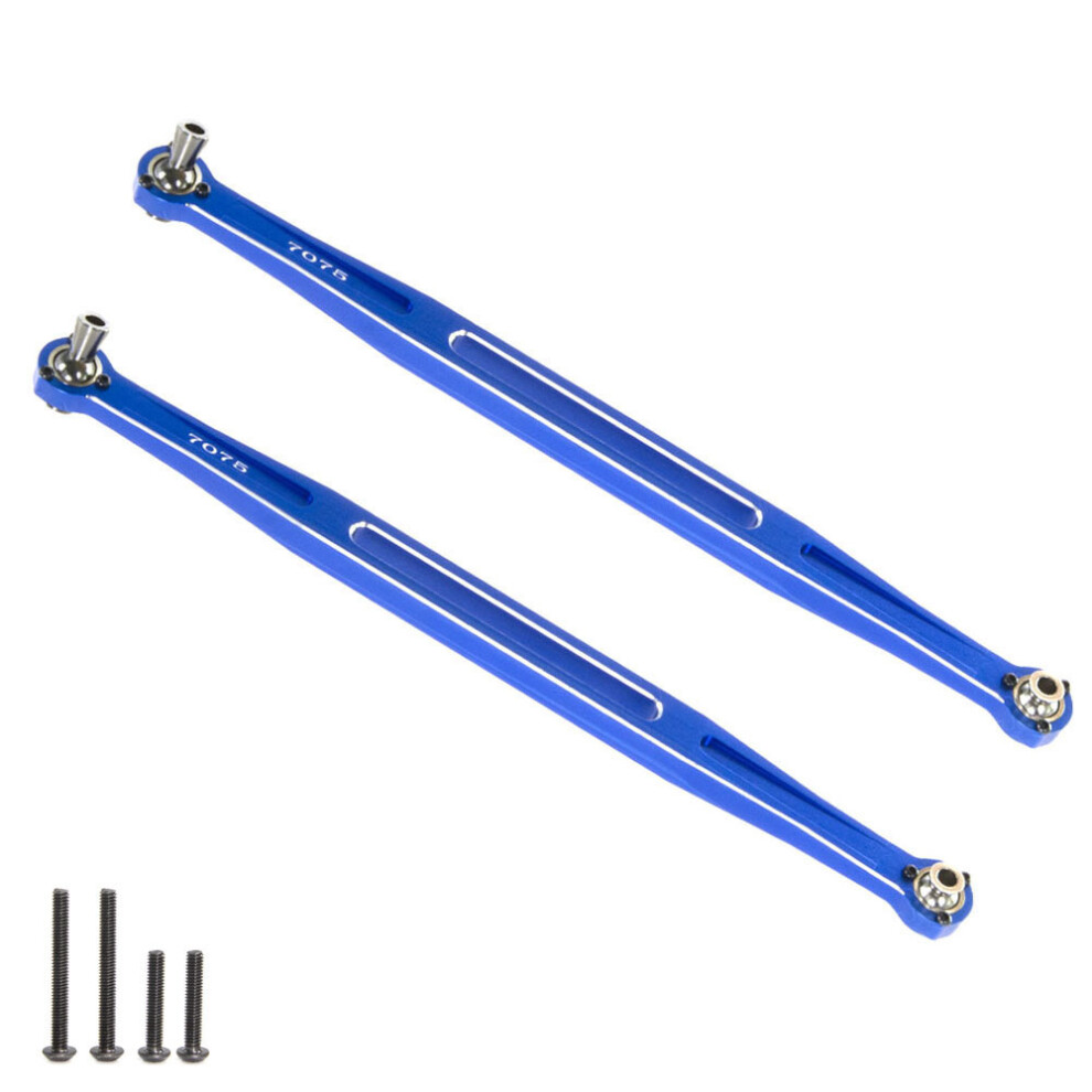 (Blue) For Traxxas Xrt 8S X-Maxx 8S Widemaxx Aluminium 7075 Front Steering Tie Rods Blue 320997451518