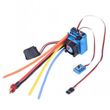 (Brushless Speed) 120A Brushless ESC Electric Speed Controller for RC Car Crawler Programming Card