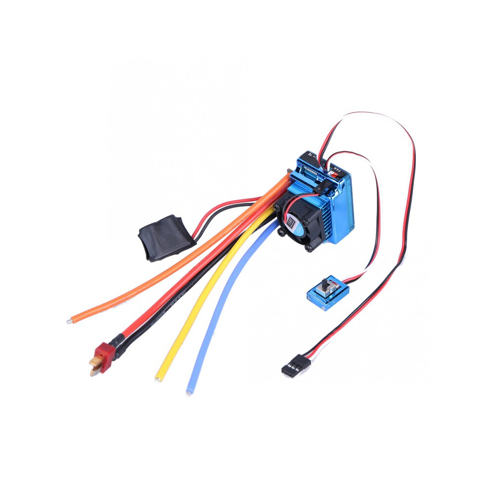 (Brushless Speed) 120A Brushless Esc Electric Speed Controller For Rc Car Crawler Programming Card 320997451792